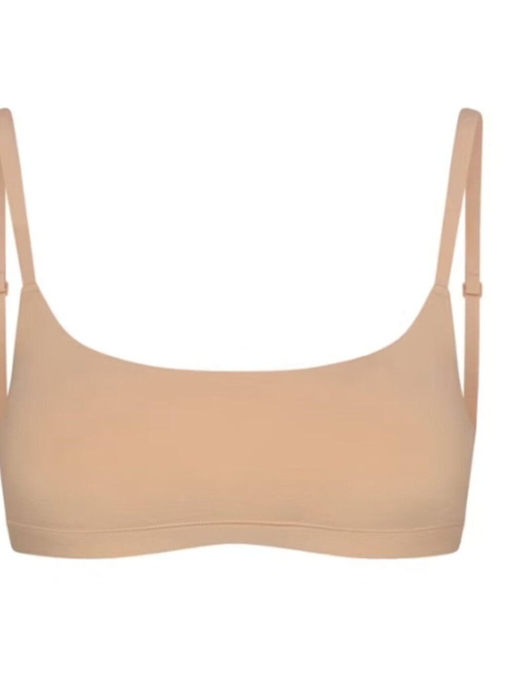 NEW SKIMS Fits Everybody Mastectomy Scoop Bralette Clay Large NWT *Mis-Tag